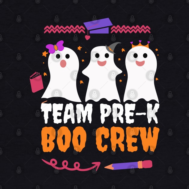 Team Pre-K Boo Crew Halloween by VisionDesigner